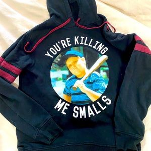 Sandlot “Killin me smalls” Pullover hoodie